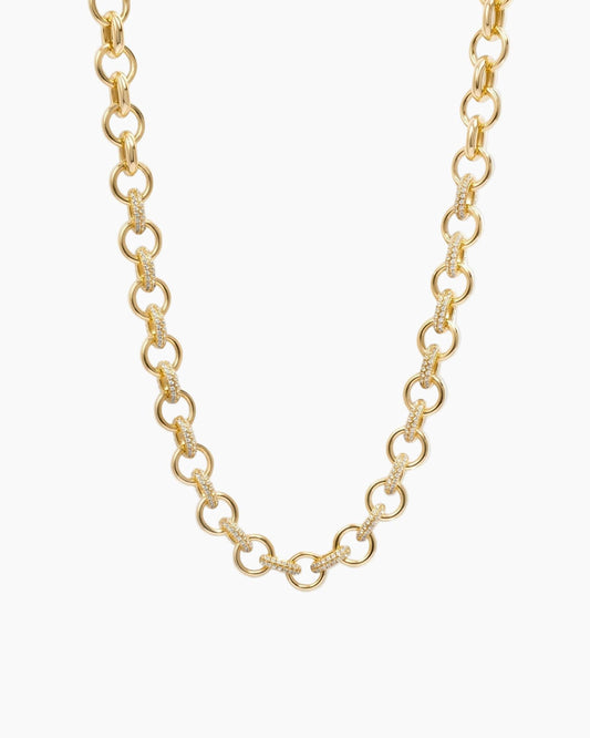 Statement Pavé Necklace