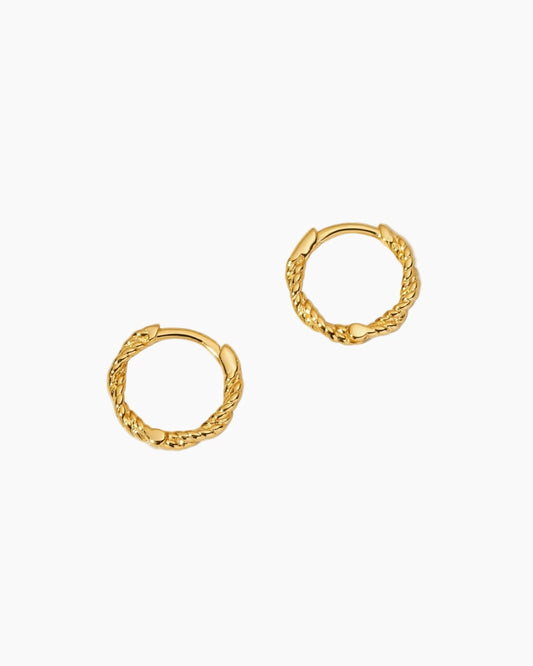 8mm Spiral Huggie