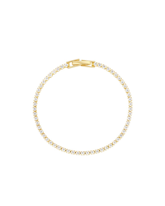 Charlotte Bracelet 2mm - Gold