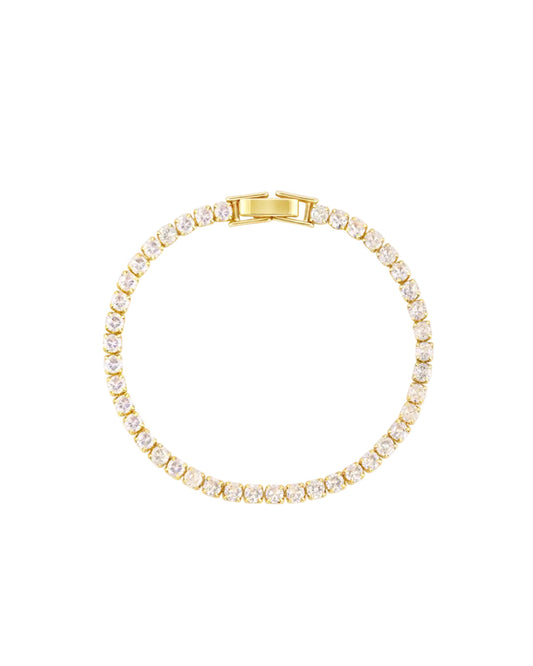 Charlotte Bracelet 3mm - Gold